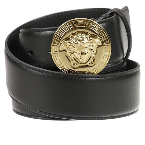 versace big buckle belt|Versace men's belts on clearance.